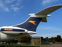 Tail of Vickers Super VC10 Type 1151 G-ASGC (BOAC Cunard)