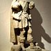 Musée de l'abbaye. Statue de pierre du XIVème siècle.