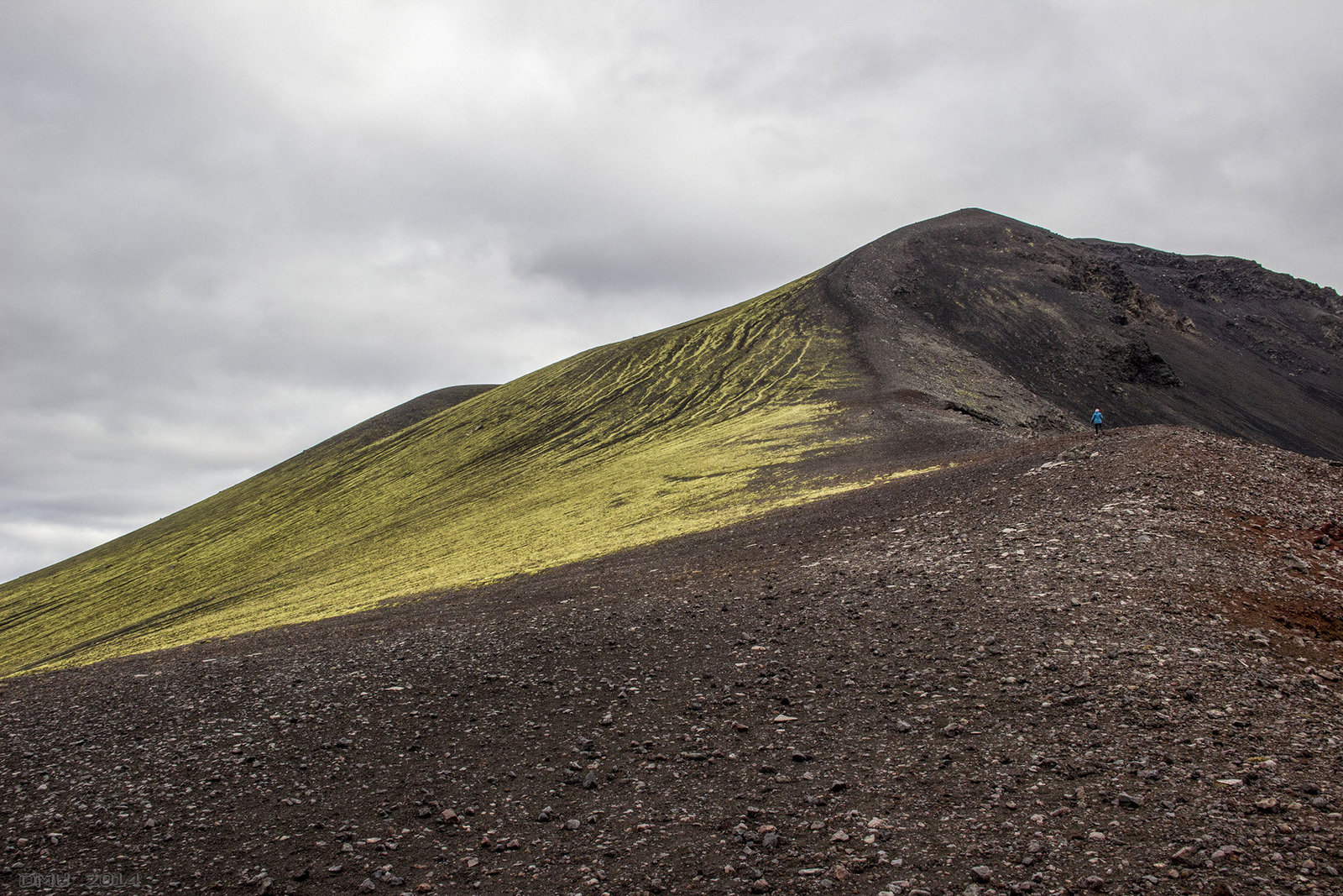 Bláhylur caldera