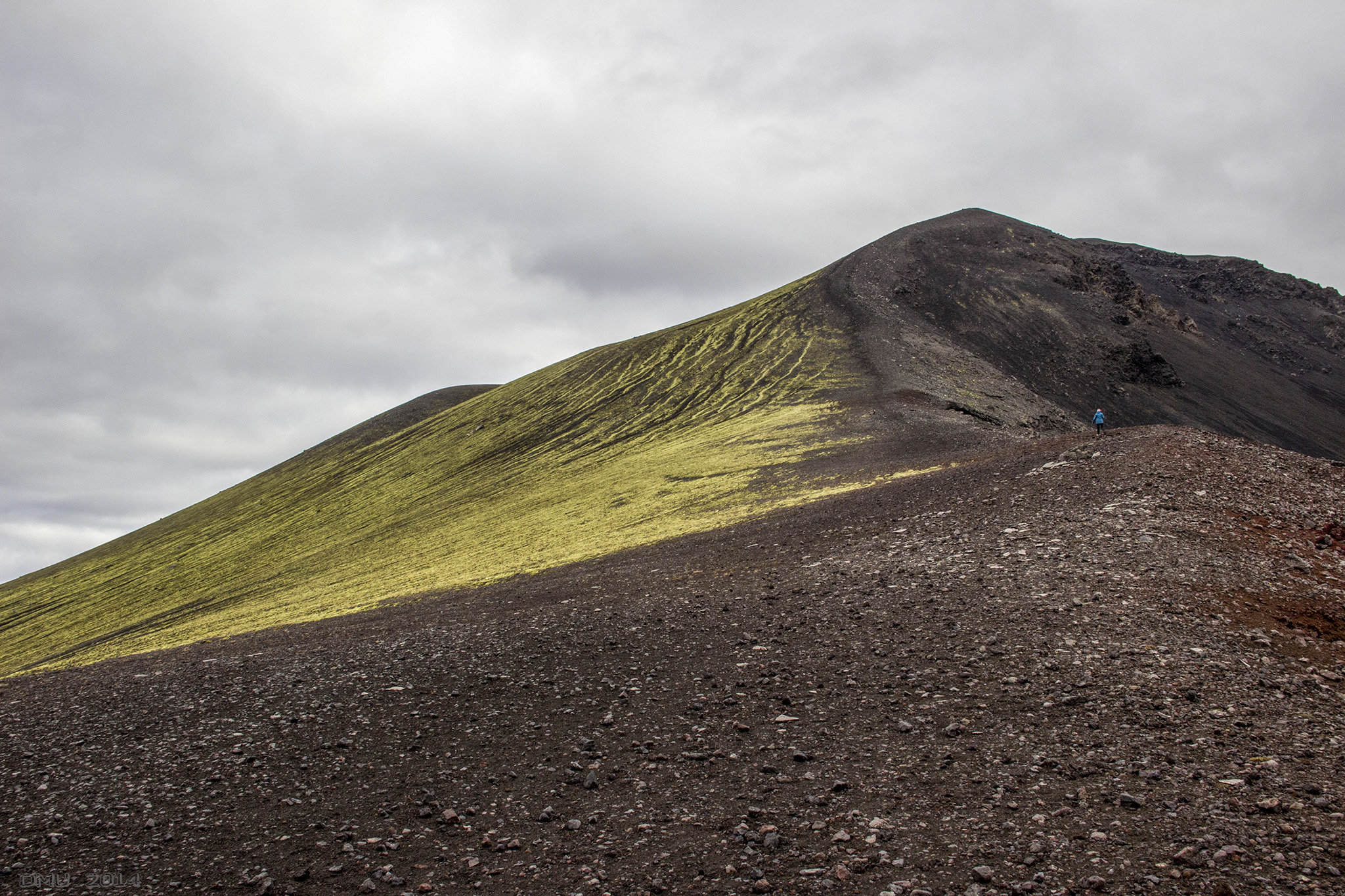 Bláhylur caldera