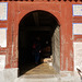 Eingang eines alten Bauernhauses -  Entrance to an Old Farmhouse