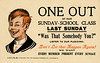 One Out of Our Sunday-School Class Last Sunday