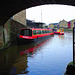 Canal boats at Skipton.