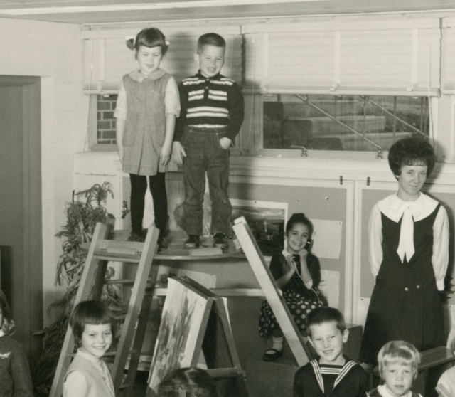 Ladder and Platform, Kindergarten Class, Baltimore, Md., 1965-66