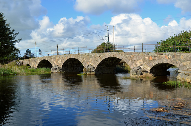 The old road bridge at Brusand