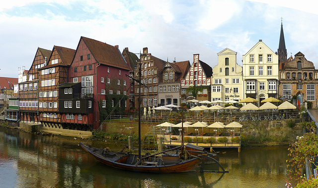 Stadthafen Lüneburg am Stintmarkt