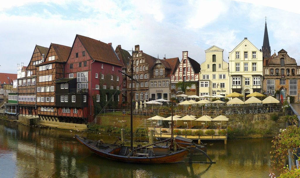 Stadthafen Lüneburg am Stintmarkt