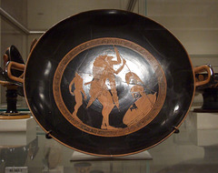 Terracotta Kylix Attributed to a Painter in the Thorvaldsen Group in the Metropolitan Museum of Art, April 2011