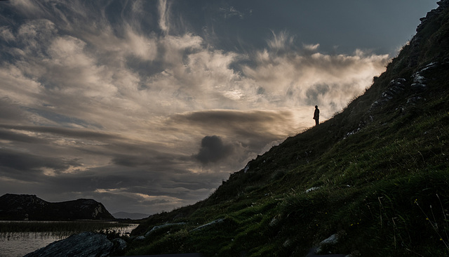 la dame du lac : Three head castle, Ireland