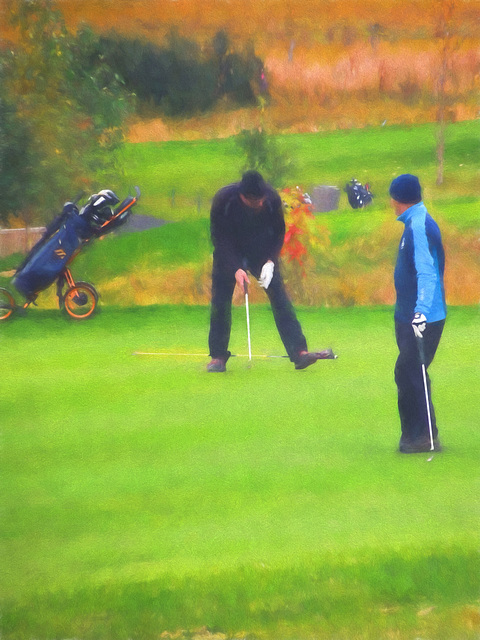 golfing - Iceland - September