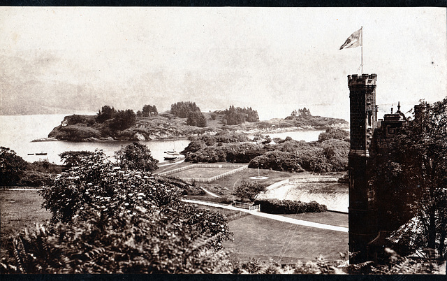 Glen Caldah Castle, Kilmodan, Argyll and Bute, Scotland, (Demolished 1960)