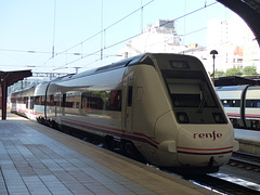 RENFE Class 599 DMU at La Coruña (1) - 26 September 2014