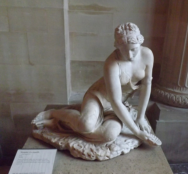 Nymph Sculpture in the Louvre, June 2013
