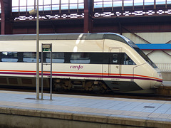 RENFE Class 121 EMU at La Coruña - 26 September 2014
