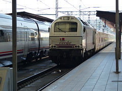 RENFE Class 334 at La Coruña (1) - 26 September 2014