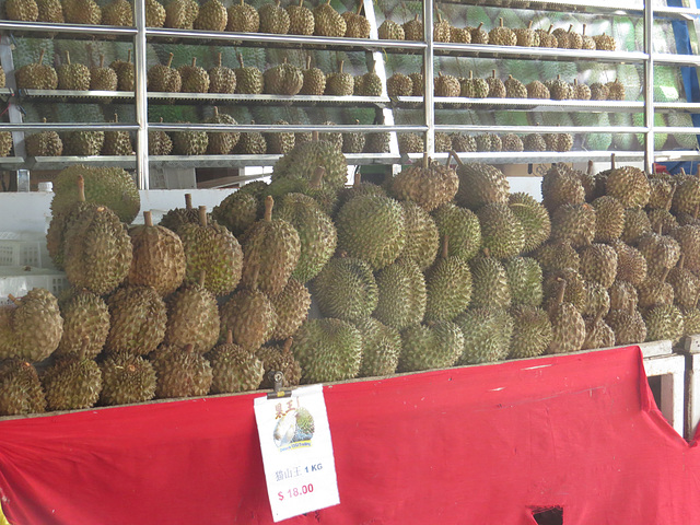 Geylang : durians