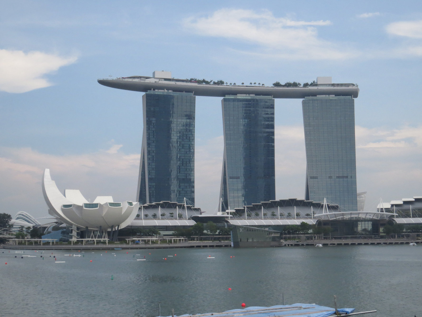 Marina Bay : Hotel Marina Bay Sands.
