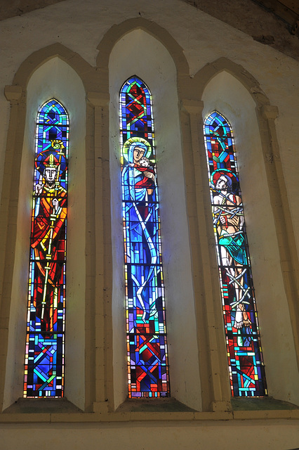 Vitraux Gabriel Loire - Chapelle de St-Germain-des-Vaux