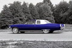 Colorized Cadillac Coupe de Ville