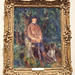 Portrait of Alfred Berard with his Dog by Renoir in the Philadelphia Museum of Art, August 2009