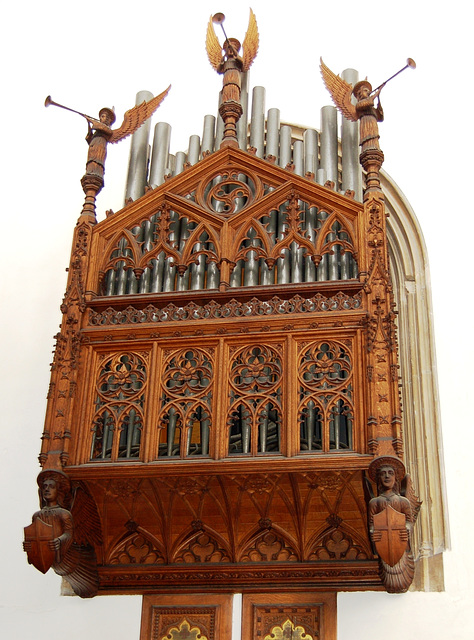 Organ Case, Saint Edmund's Church, Southwold, Suffolk