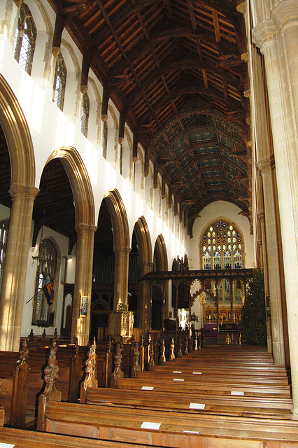 Chancel roof of 1857, St Edmund's Church, Southwold, Suffolk