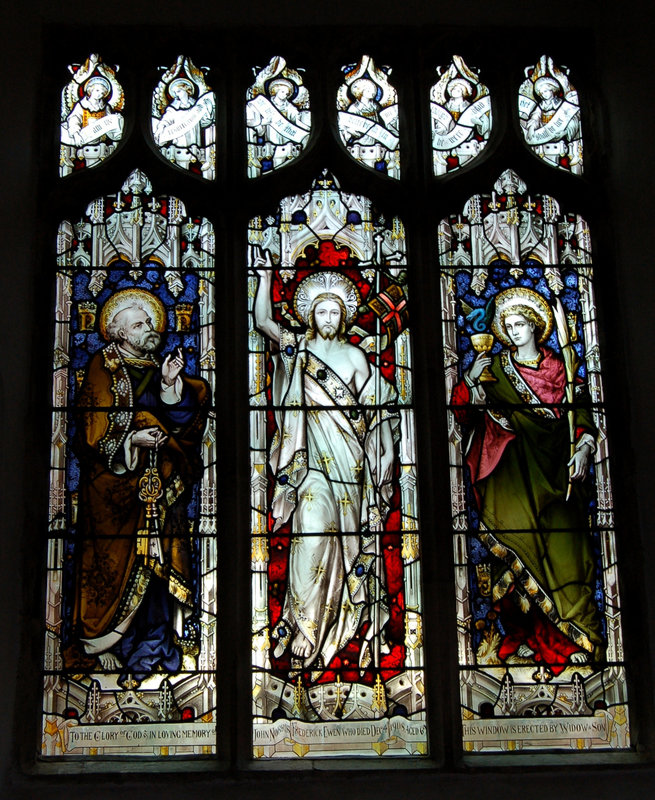 Stained Glass, Reydon Church, Suffolk