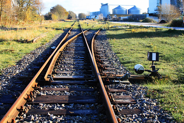 Wittenburg, Bahnhof, Weiche