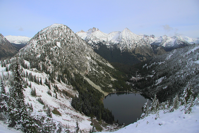 Lake Ann from Heather Pass