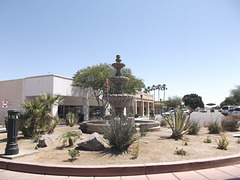 Wet  downtown Yuma.