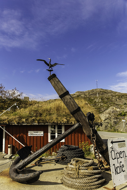 Lofots. Sund. Fiskeri museet &. Smeden i Sund. 201408