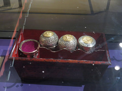 Musée National de Singapour : boîte à betel de luxe.