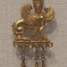 Gold Earring with a Sphinx in the Metropolitan Museum of Art, January 2012