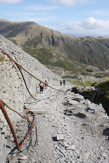 Path through the old quarry