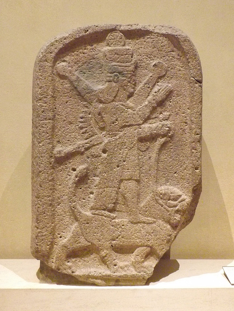 Stele Representing the Goddess Ishtar in the Louvre, June 2013