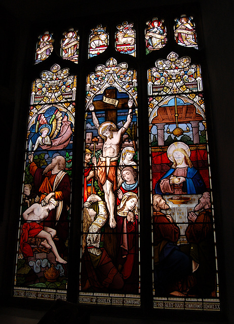 Stained Glass, Reydon Church, Suffolk