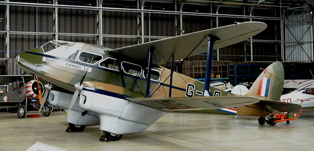 de Havilland DH89A Dragon Rapide G-AGJG (Scottish Airways)