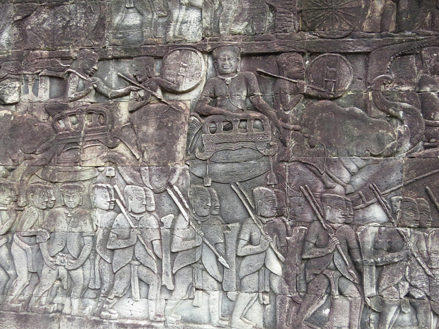 Bayon : Bas-reliefs sud, 2