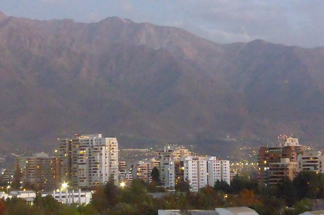 Santiago al atardecer