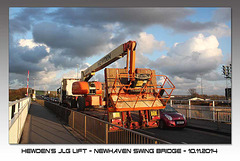 Hewden's JLG lift - Newhaven - 10.11.2014