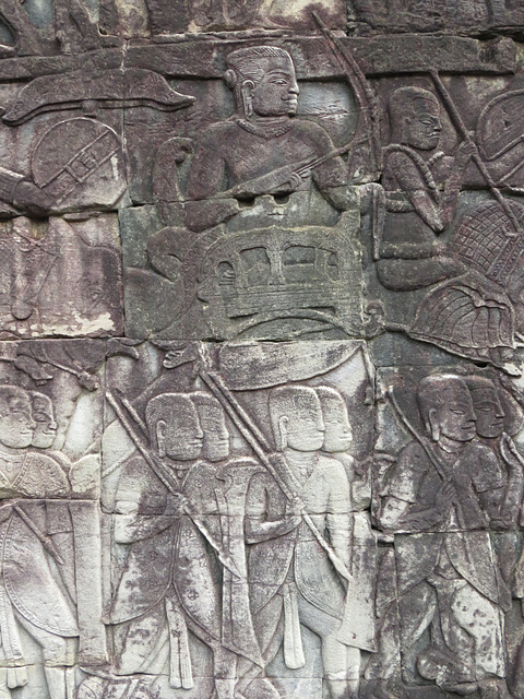 Bayon : galerie sud, aile ouest, 3