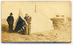 MN0922 NAPINKA -  INDIAN CAMP ON THE PRAIRIE