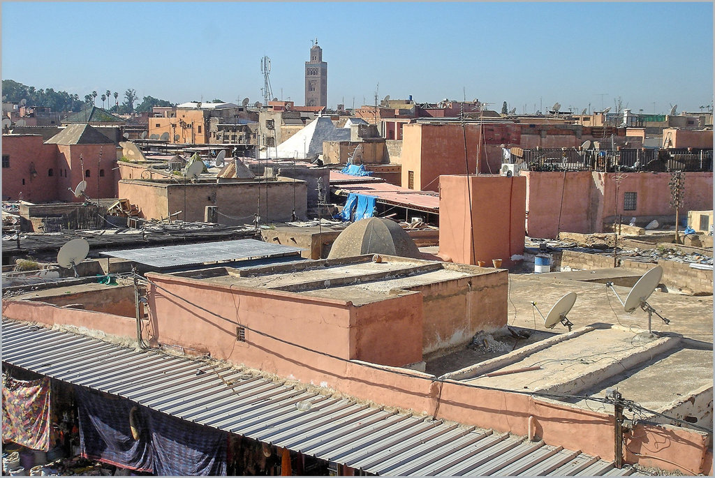 Roofs of Marrakesh
