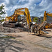 Demolition at Waardgracht-Lakenplein