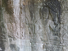 Bayon : 3e enceinte, galerie sud, aile est.