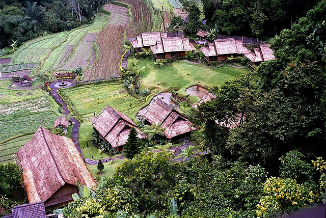 Bali.  Reis-Bauern-Dorf. ©UdoSm