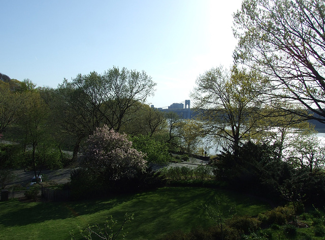 View from the Cloisters, April 2012
