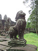 Bayon : lions de la 3e terrasse.