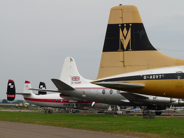 A Trio of Classic Airliner Tails