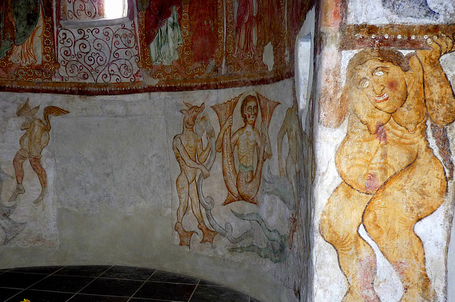 Die Bestiarien: romanische Fresken in Kastelaz bei Tramin